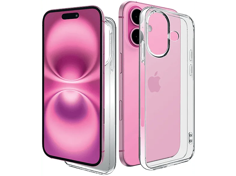 ISY Cover iPhone 16 Trasparente