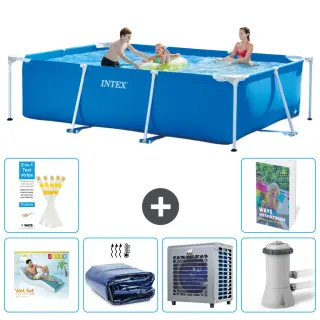 Intex Piscina Con Struttura Rettangolare