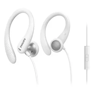 Philips TAA1105WT/00 Cuffie con Filo per Fitness e Sport