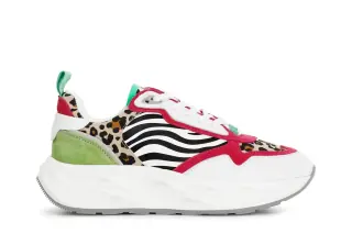 Scarpe Running CafèNoir con Riporti Animalier