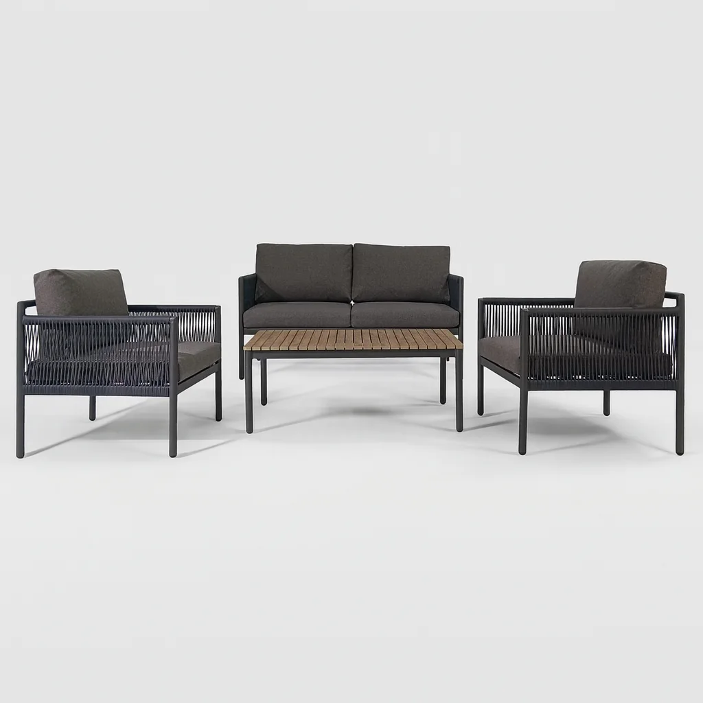 Set Mobili da Giardino con Divani e Tavolino