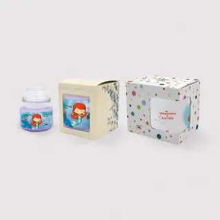 Set tazza "Canto della sirena" e candele profumate