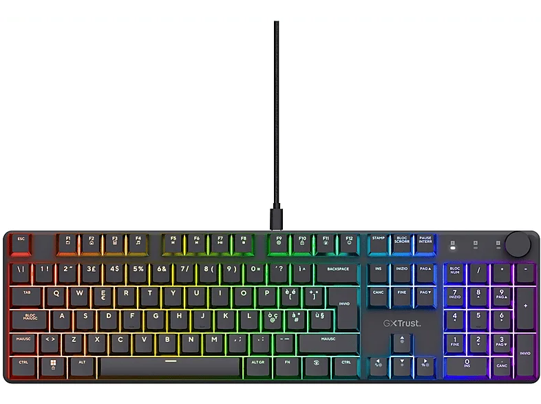 Tastiera Trust GXT866 Torix Mech Keyb IT