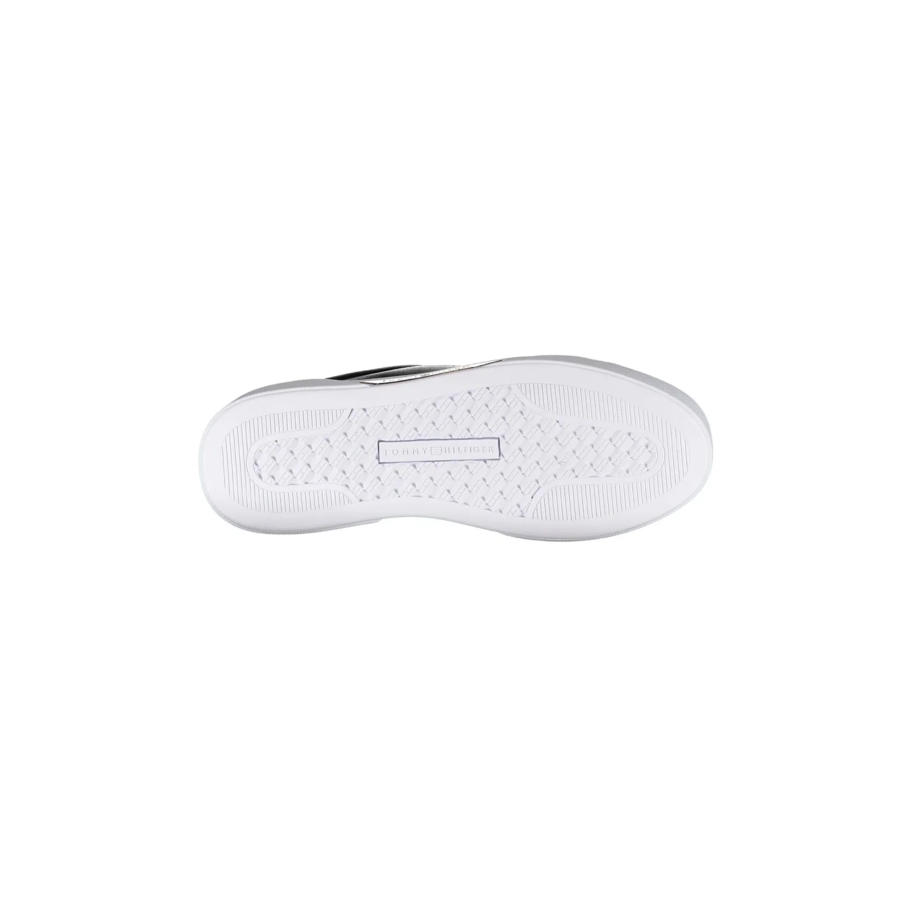 TOMMY HILFIGER Sneakers Donna Nere con Suola a Contrasto - vista 2