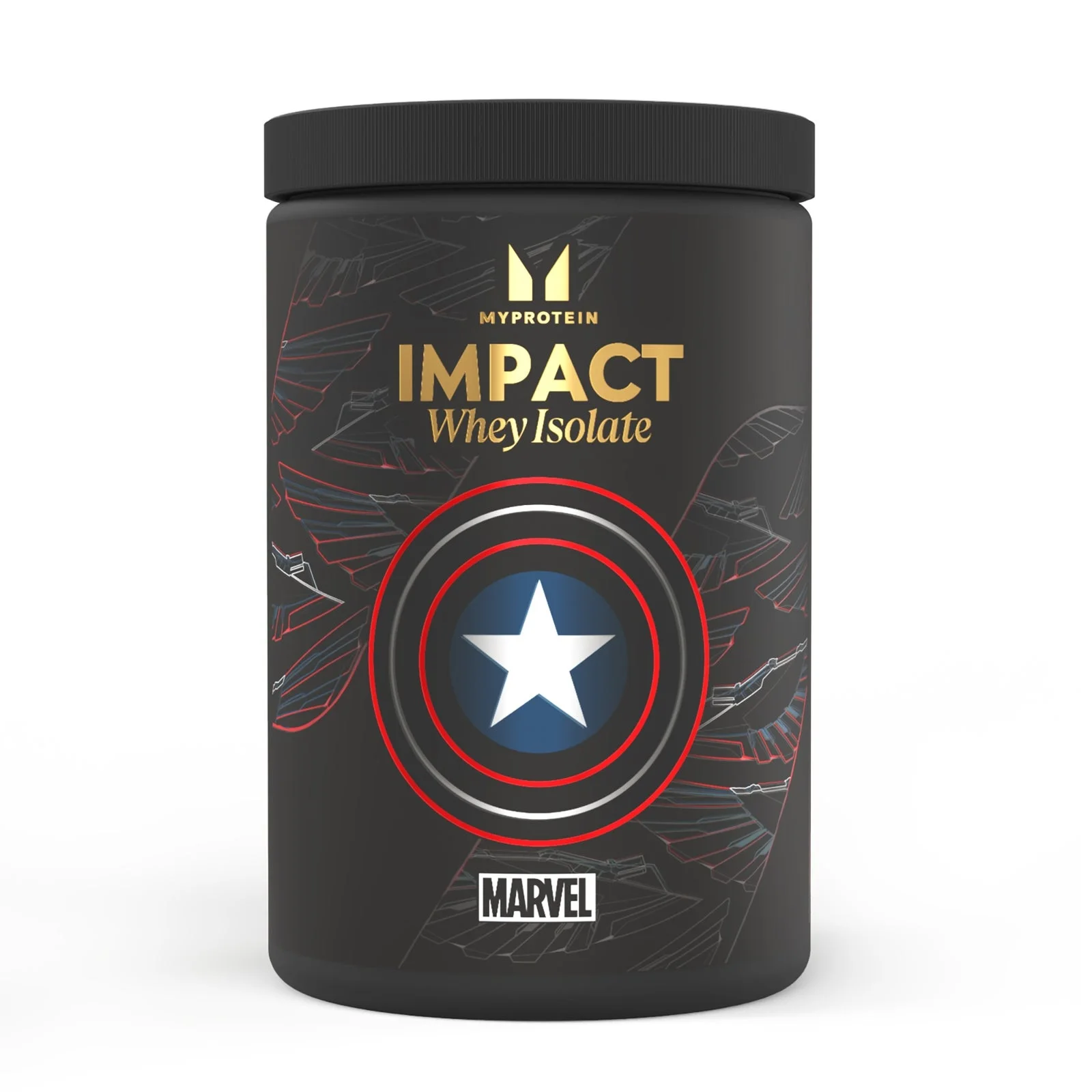 Impact Whey Isolate - Captain America - Vanilla Raspberry