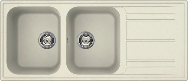 Smeg Lavello 2 vasche Lz116p