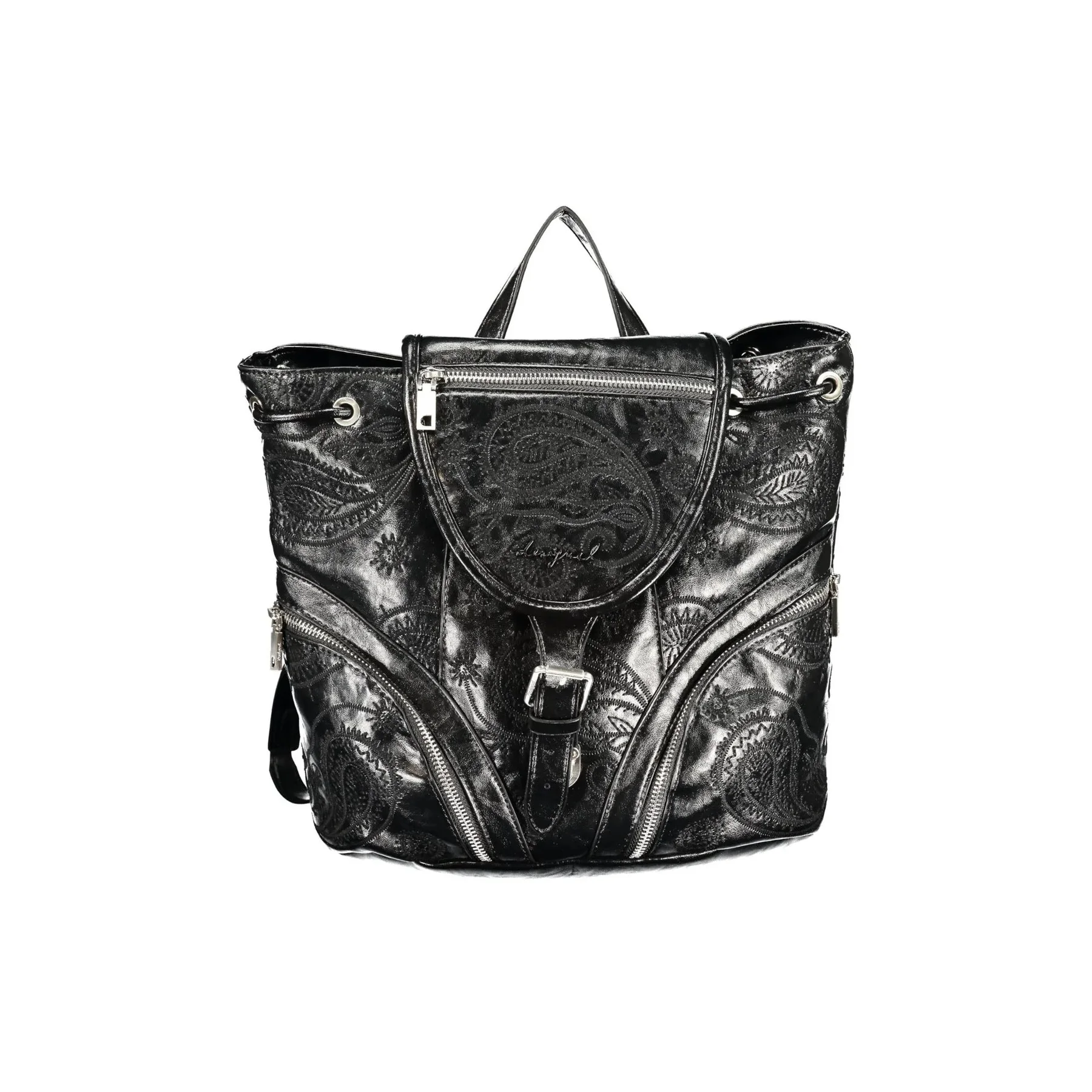 Desigual Zaino Donna Ricamo Logo
