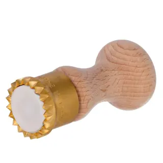Stampo tondo in ottone per ravioli con espulsore automatico - Diametro 38 mm