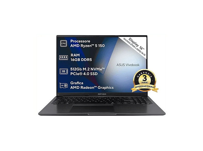 Asus Vivobook 16 M1605NAQ-MB229W Indie