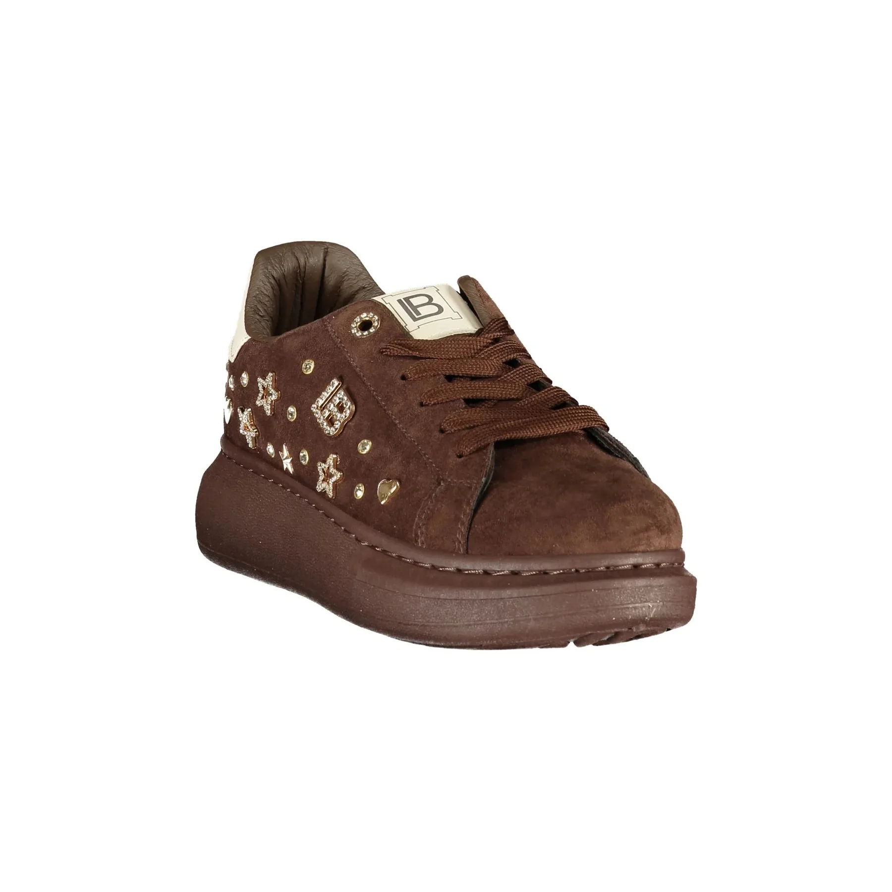 Laura Biagiotti Sneakers Donna Marroni Logo - vista 2