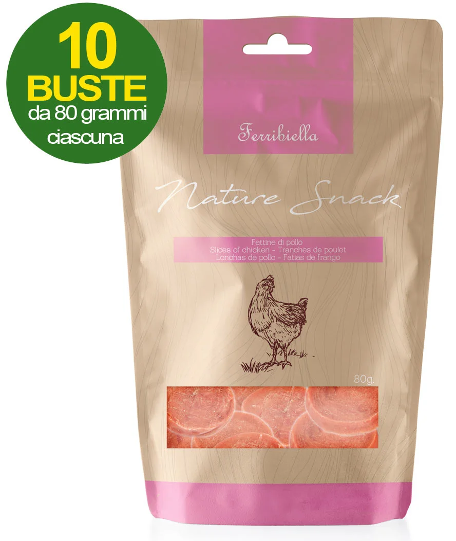 Nature Snack Fettine Di Pollo Per Cani
