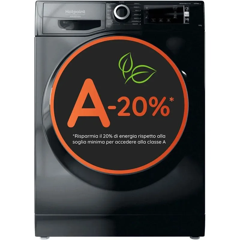 Lavatrice a carica frontale Hotpoint Ariston NBT 108 BLACK