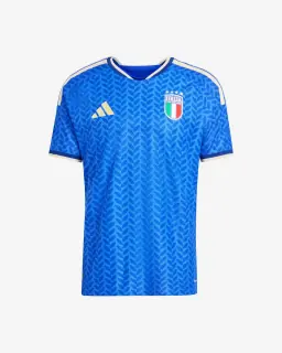 Adidas Italia Figc Home Autentica - Maglia Calcio Ufficiale - Uomo