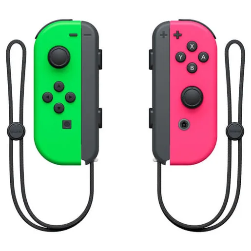 Nintendo Joy-Con Nero e Verde Rosa Bluetooth Gamepad Analogico/Digitale
