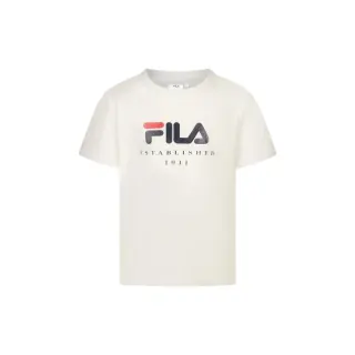 Fila T-Shirt Maniche Corte Unisex con Stampa Logo