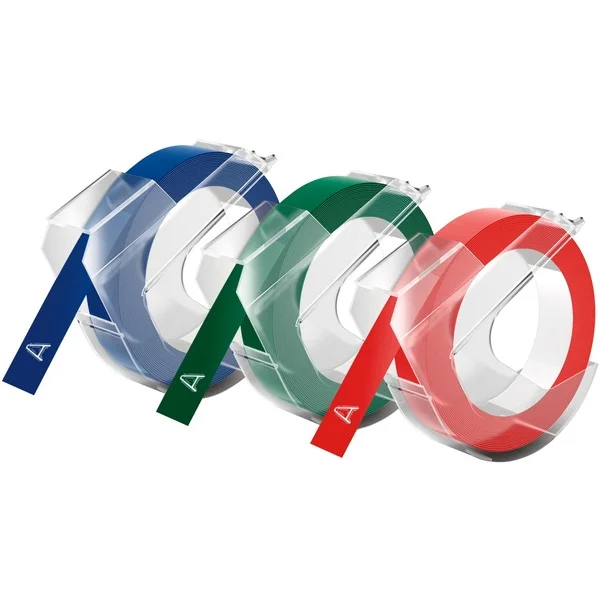 3D Nastro Etichette a Rilievo Autoadesive Dymo