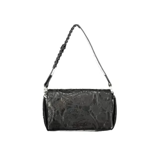 Desigual Borsa a Spalla Donna Ricamo Logo