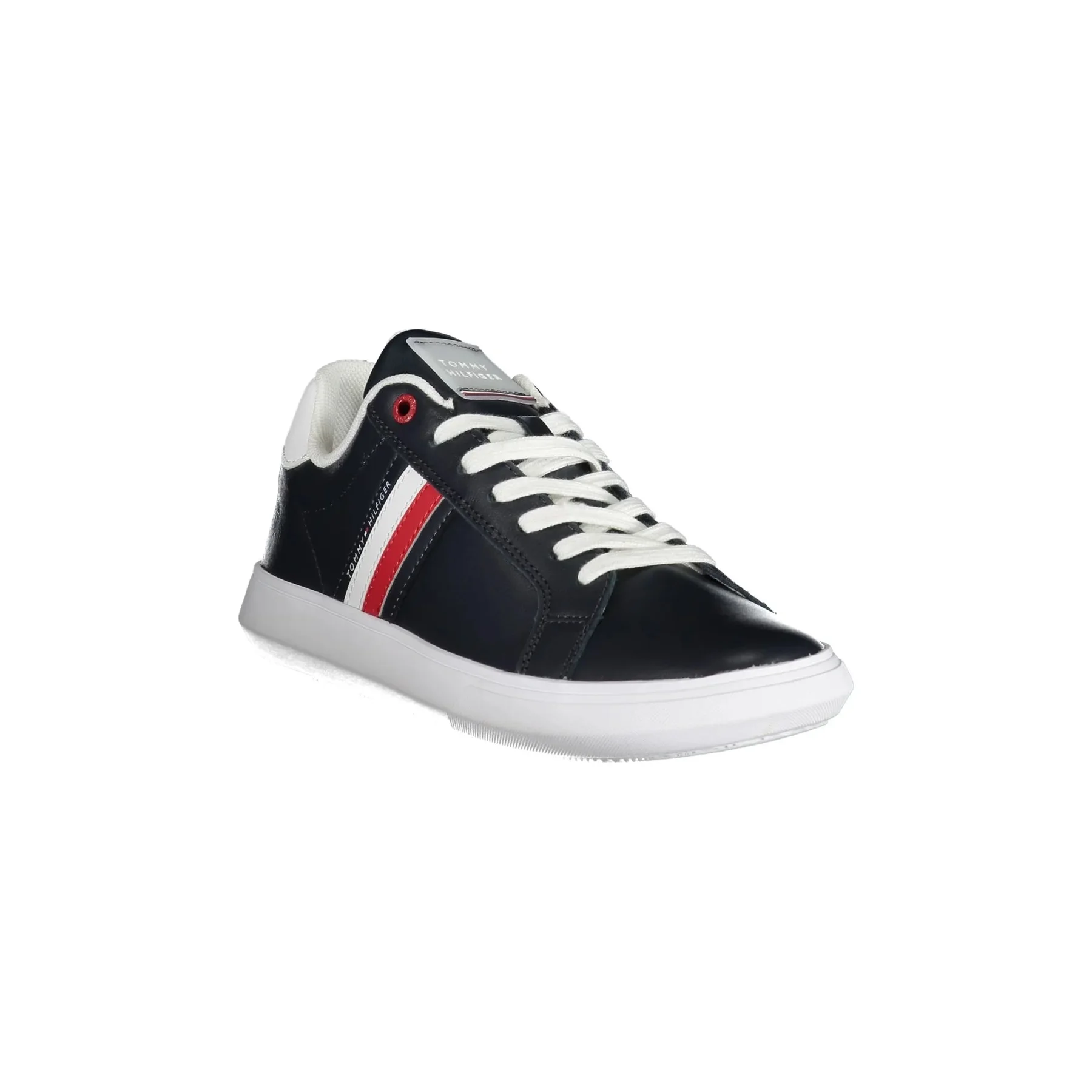 TOMMY HILFIGER Sneakers Uomo Nere con Dettagli a Contrasto - vista 3