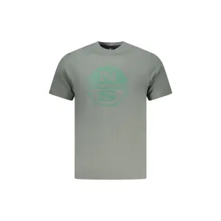 North Sails T-Shirt Maniche Corte con Stampa Logo