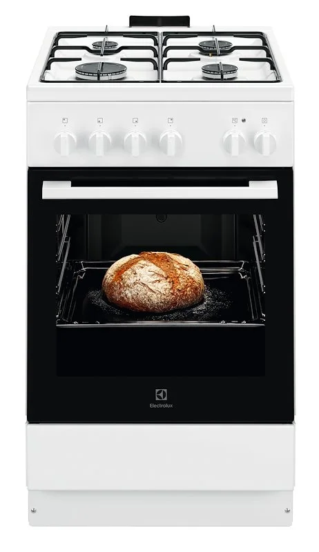 Electrolux Cucina a libera installazione mista piano a gas + forno elettrico LKK500010W