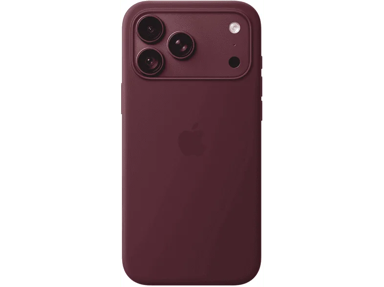 APPLE Custodia MagSafe in silicone per iPhone 18 Pro Max - Borgogna