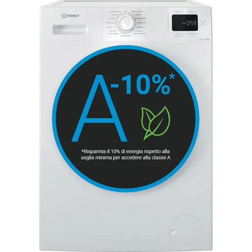 Indesit Lavatrice 10Kg IM 1072 My Time IT Bianco - vista 2