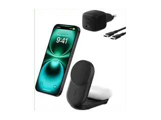 Caricatore Wireless Belkin UltraCharge 25W Qi2 2in1