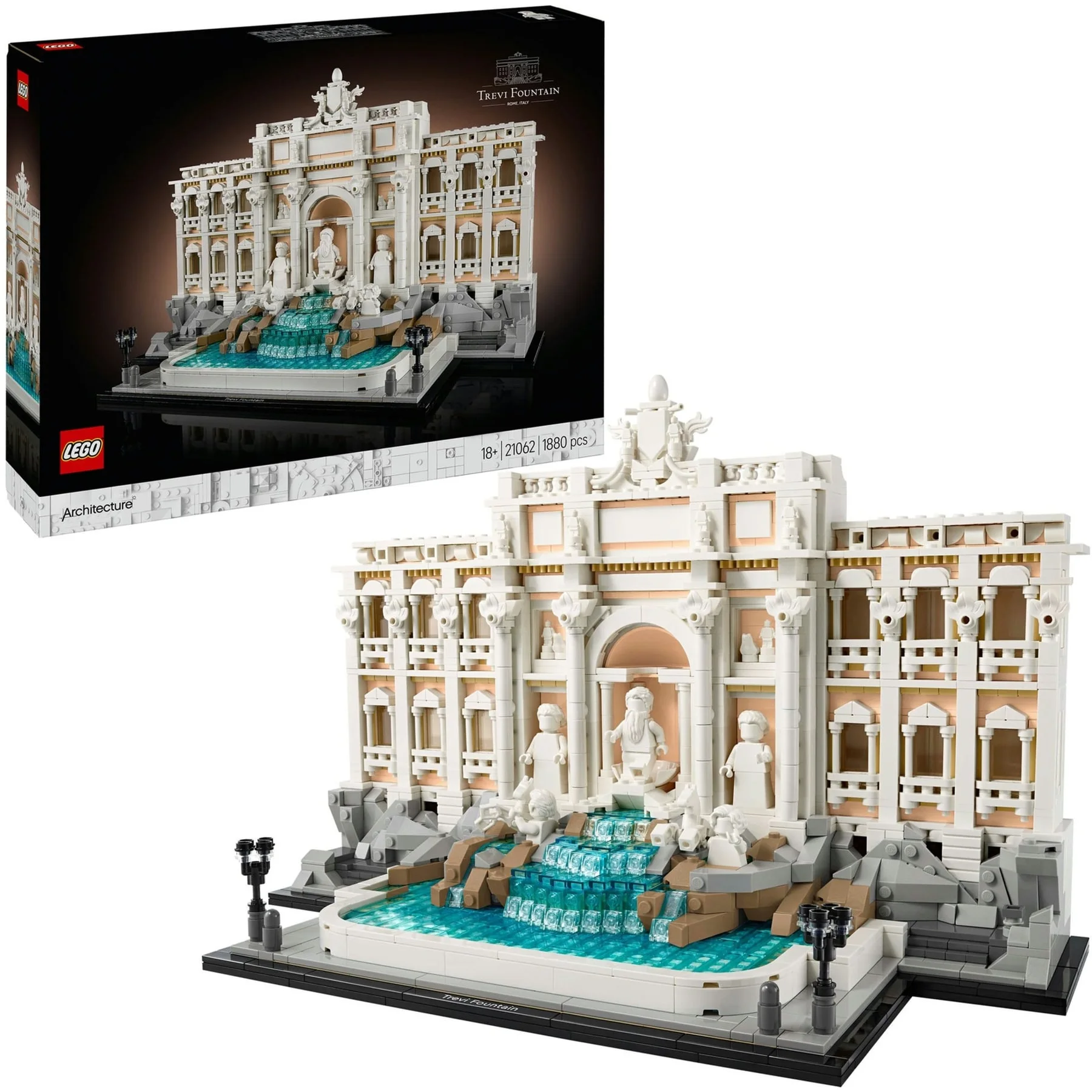 Lego Architecture 21062 Fontana di Trevi - vista 2