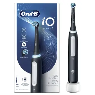 Oral-B iO 4 Spazzolino Elettrico Ricaricabile Nero