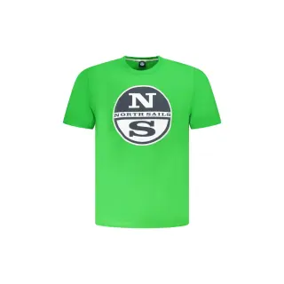 North Sails T-Shirt Uomo con Stampa Logo