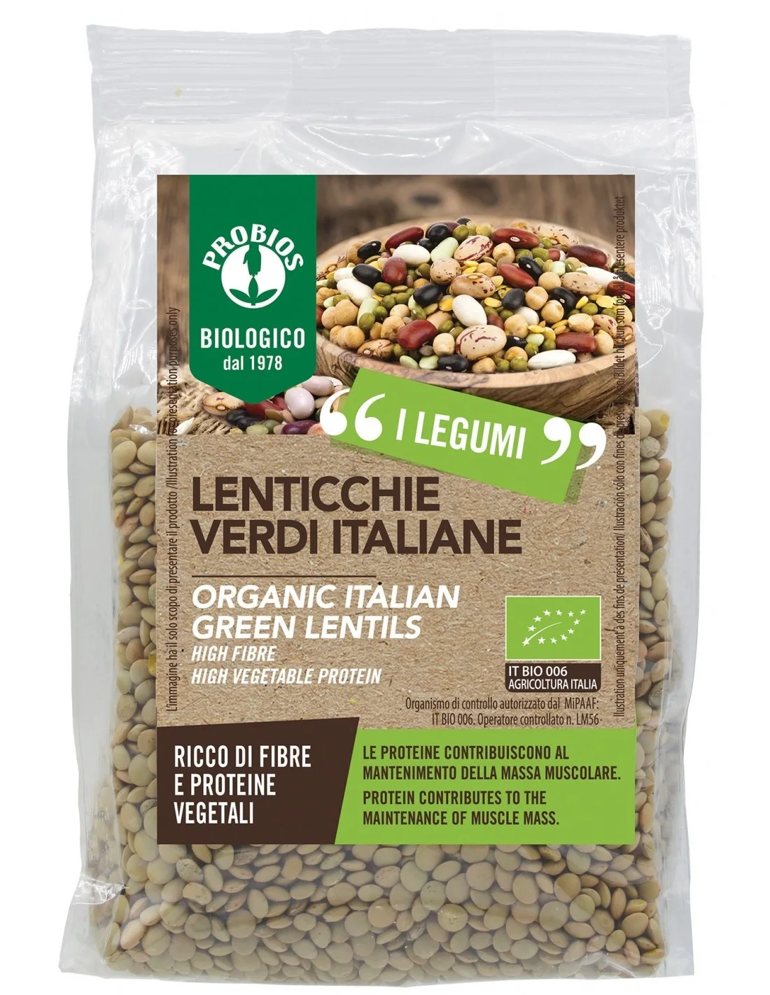 Lenticchie verdi Probios
