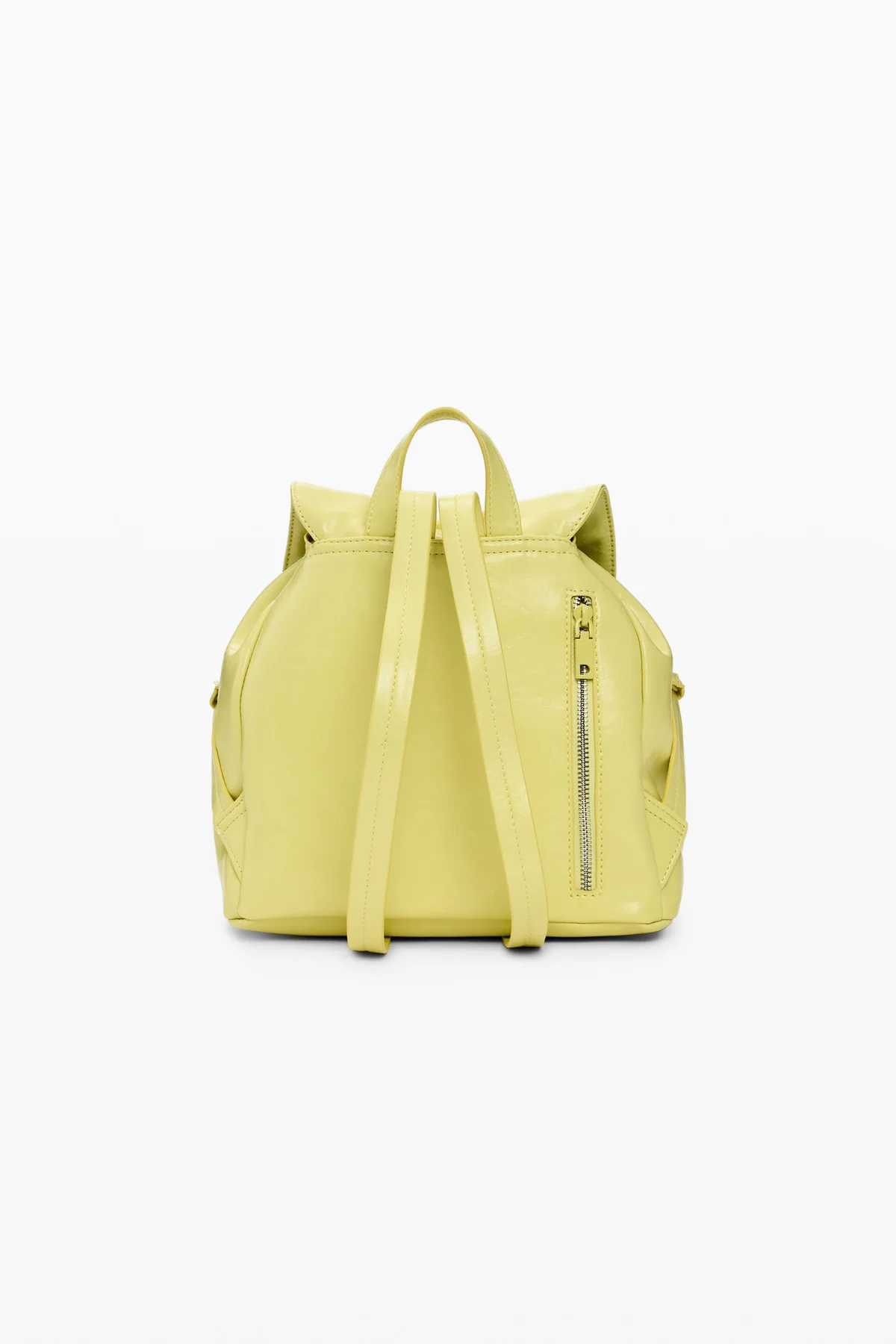 Zaino Desigual Donna Giallo Logo - vista 3