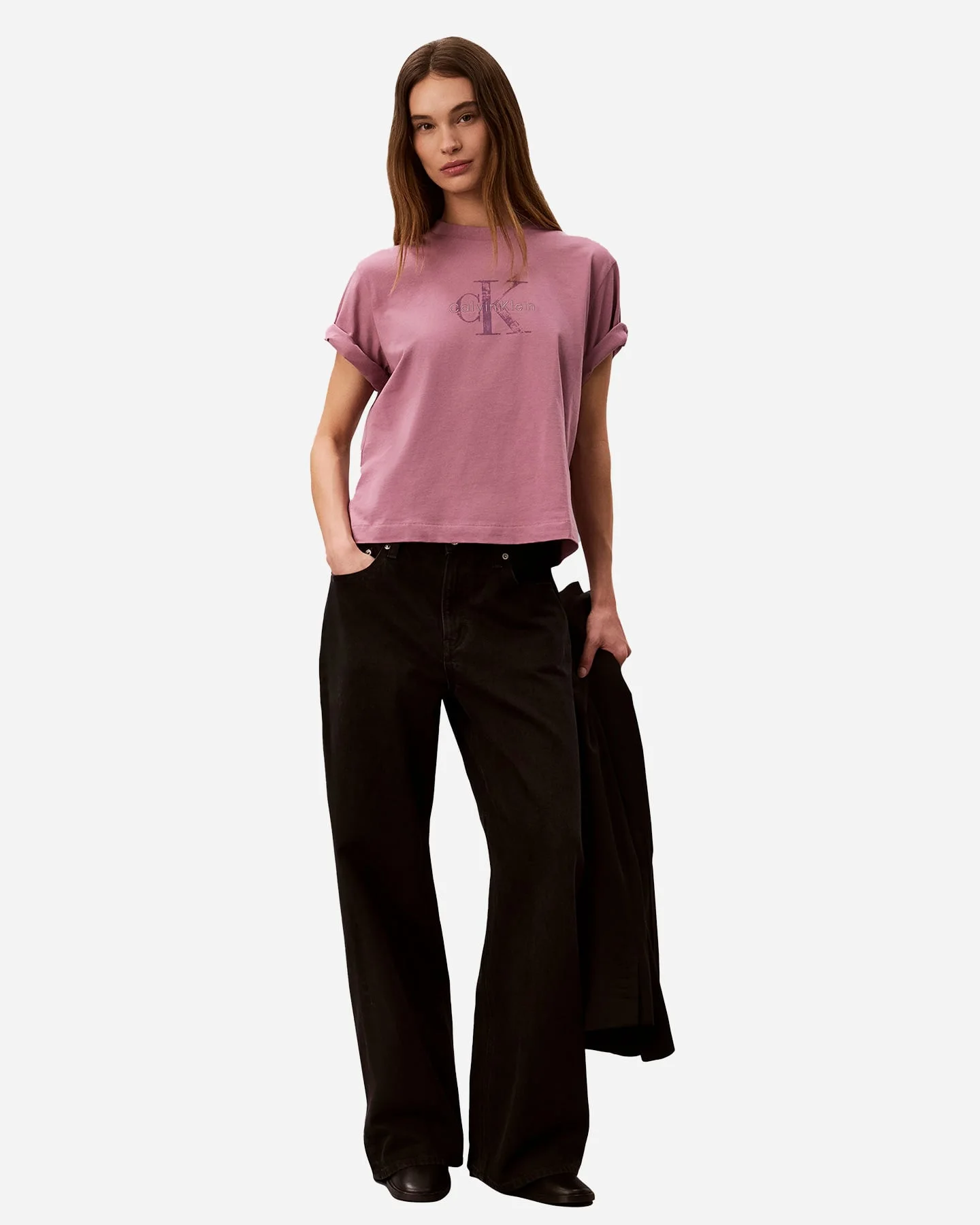 Calvin Klein Jeans Boxy Logo W - vista 4