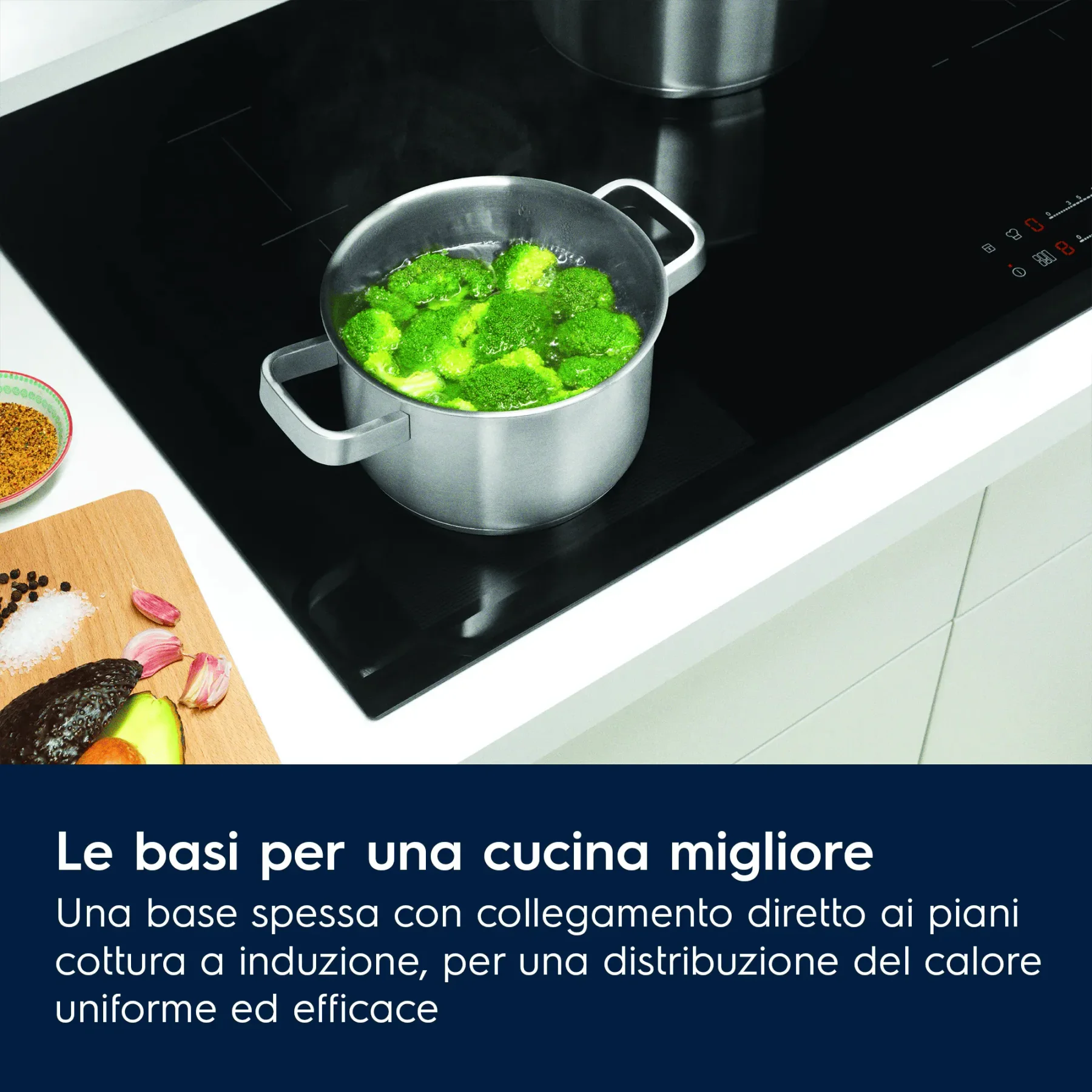 Electrolux Set di pentole in acciaio E3SS - vista 5