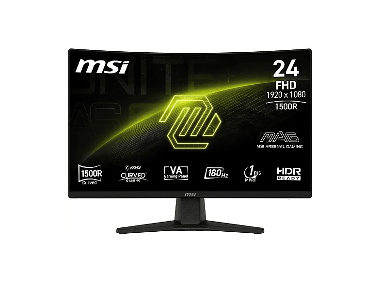 MSI MAG 242C Monitor Gaming Curvo