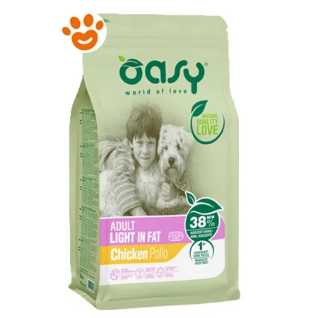 Light In Fat Per Cane Adult Con Pollo - Oasy