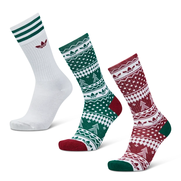 Adidas 3 Pack Crew Unisex - Calze
