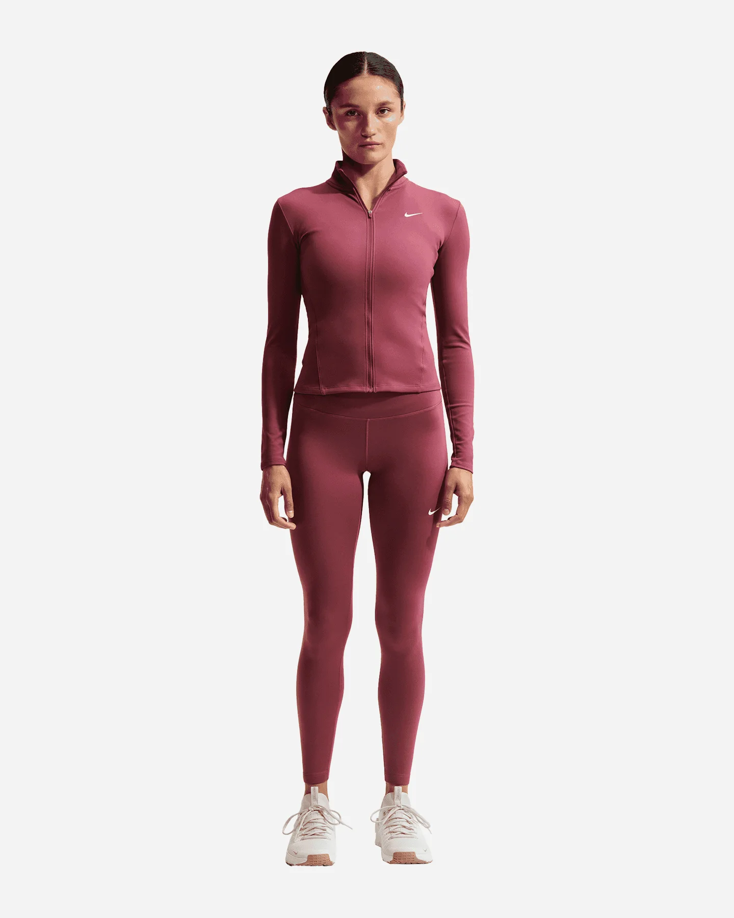 Felpa Training Nike Dri Fit Small Logo W - Donna - vista 5