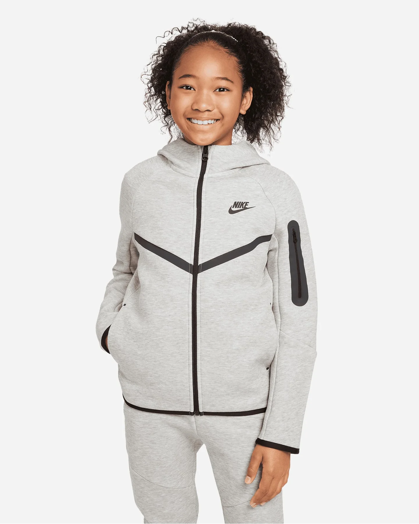 Felpa Nike Tech Fleece 2 Jr - vista 3