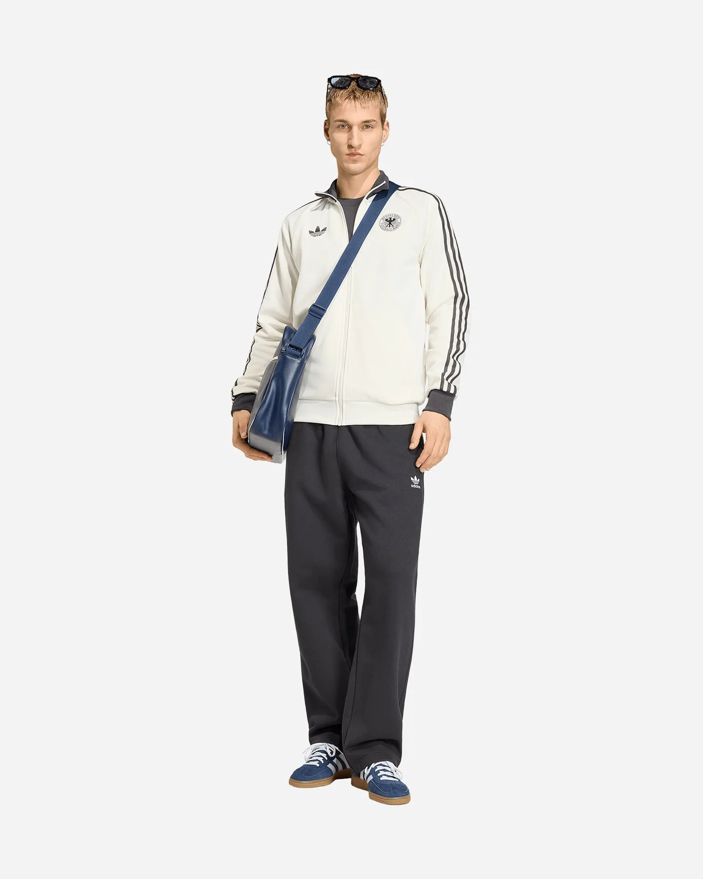 Felpa Adidas Germania Originals - Uomo - vista 3