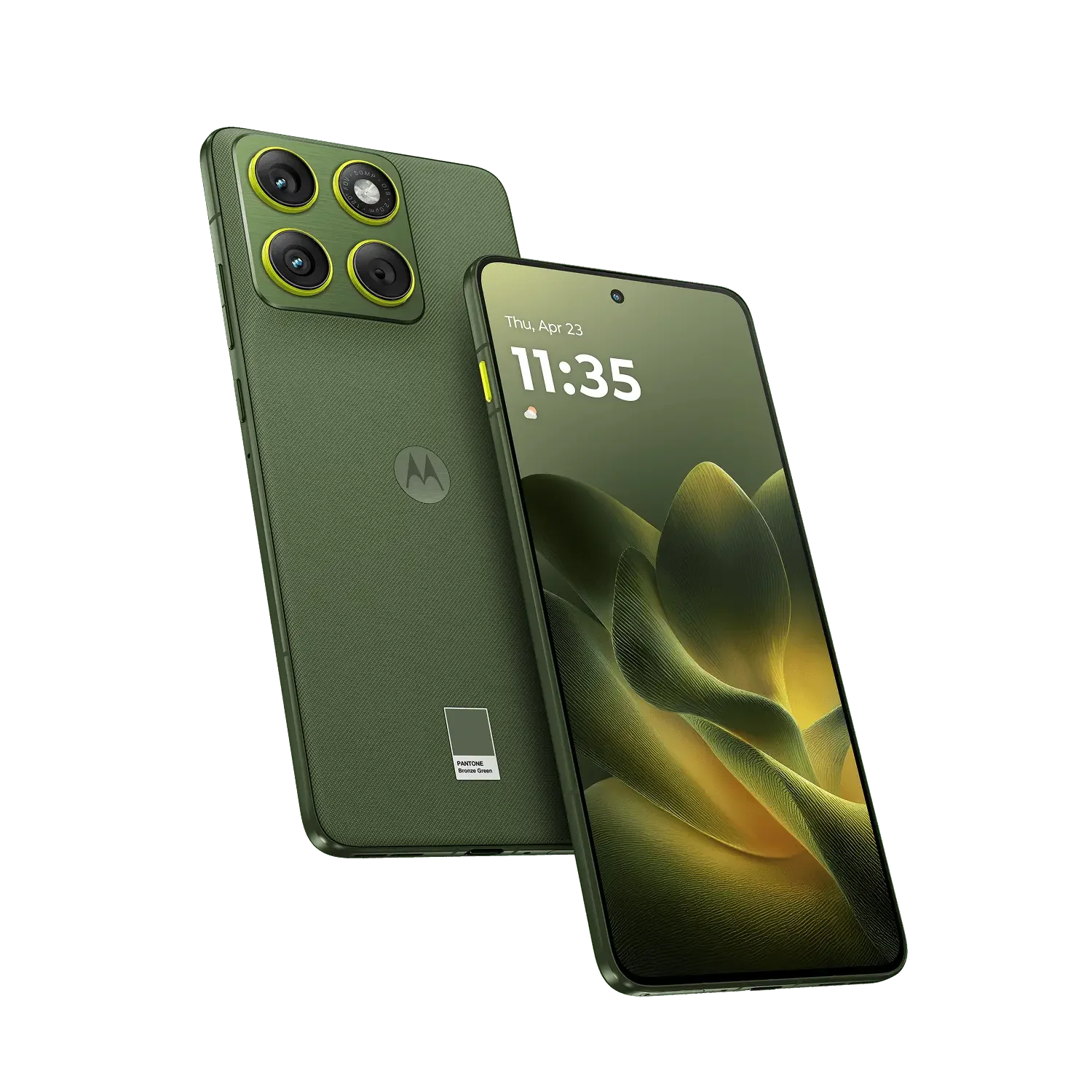 Lenovo motorola edge 70 - PANTONE Bronze Green