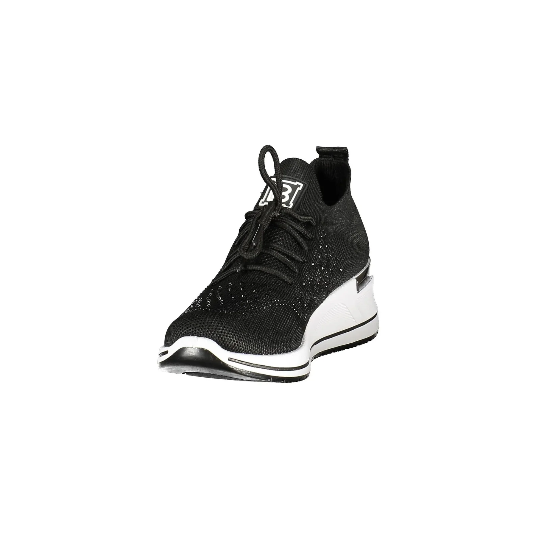 Laura Biagiotti Sneakers Donna Nere Strass - vista 3