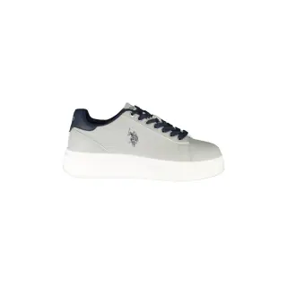 Sneakers U.S. Polo Assn. Uomo Grigie con Stampa Logo
