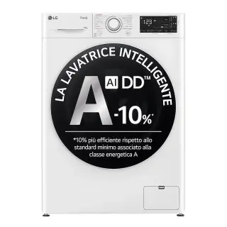 LG Lavatrice AI DD F4R3710NSWW