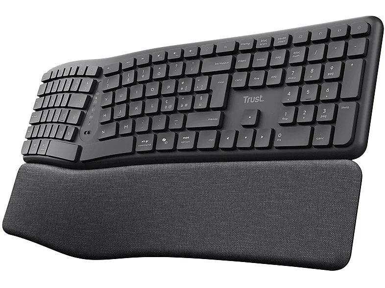 Tastiera Trust Keyra Ergo Multi Wireless KB