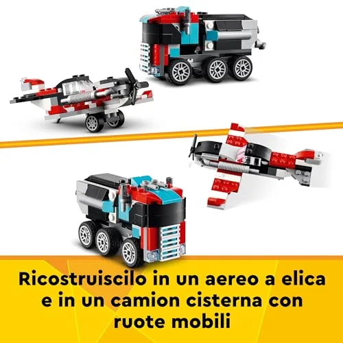 LEGO Creator 3 in 1 Autocarro con Elicottero - vista 4