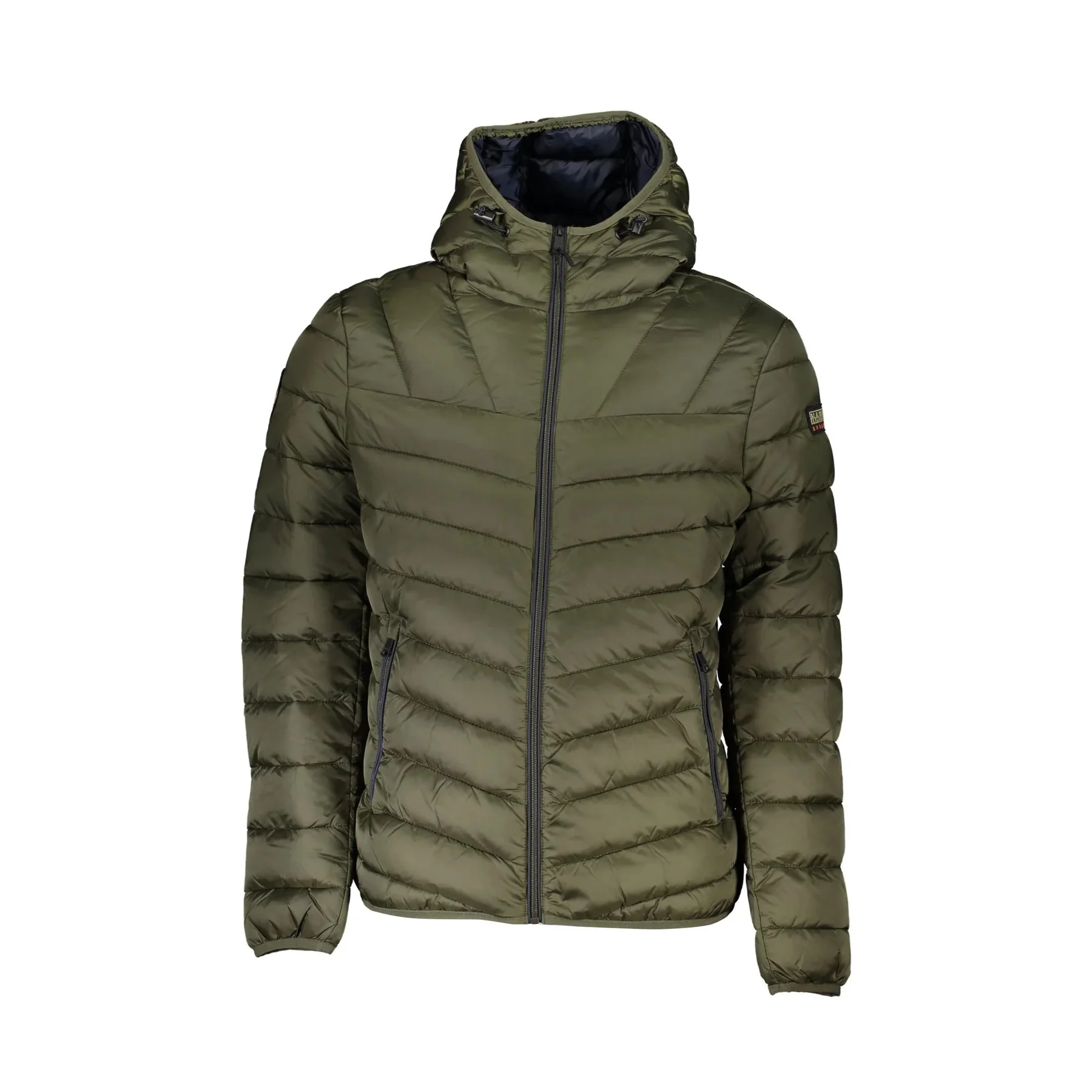 Napapijri Giubbotto Maniche Lunghe Uomo Verde Zip