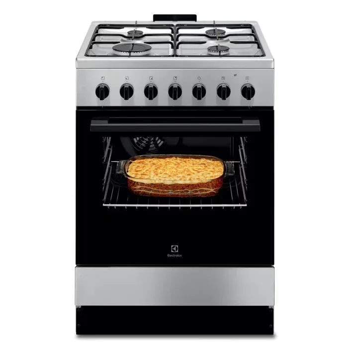Electrolux Cucina a libera installazione mista piano a gas + forno elettrico LKK620010X