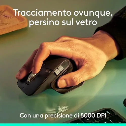 Logitech MX Master 3S - Mouse Wireless - vista 2