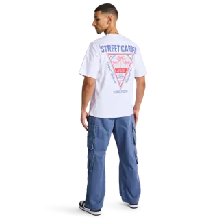 Street Cartel Resort Uomo - T-shirt in Jersey di Cotone